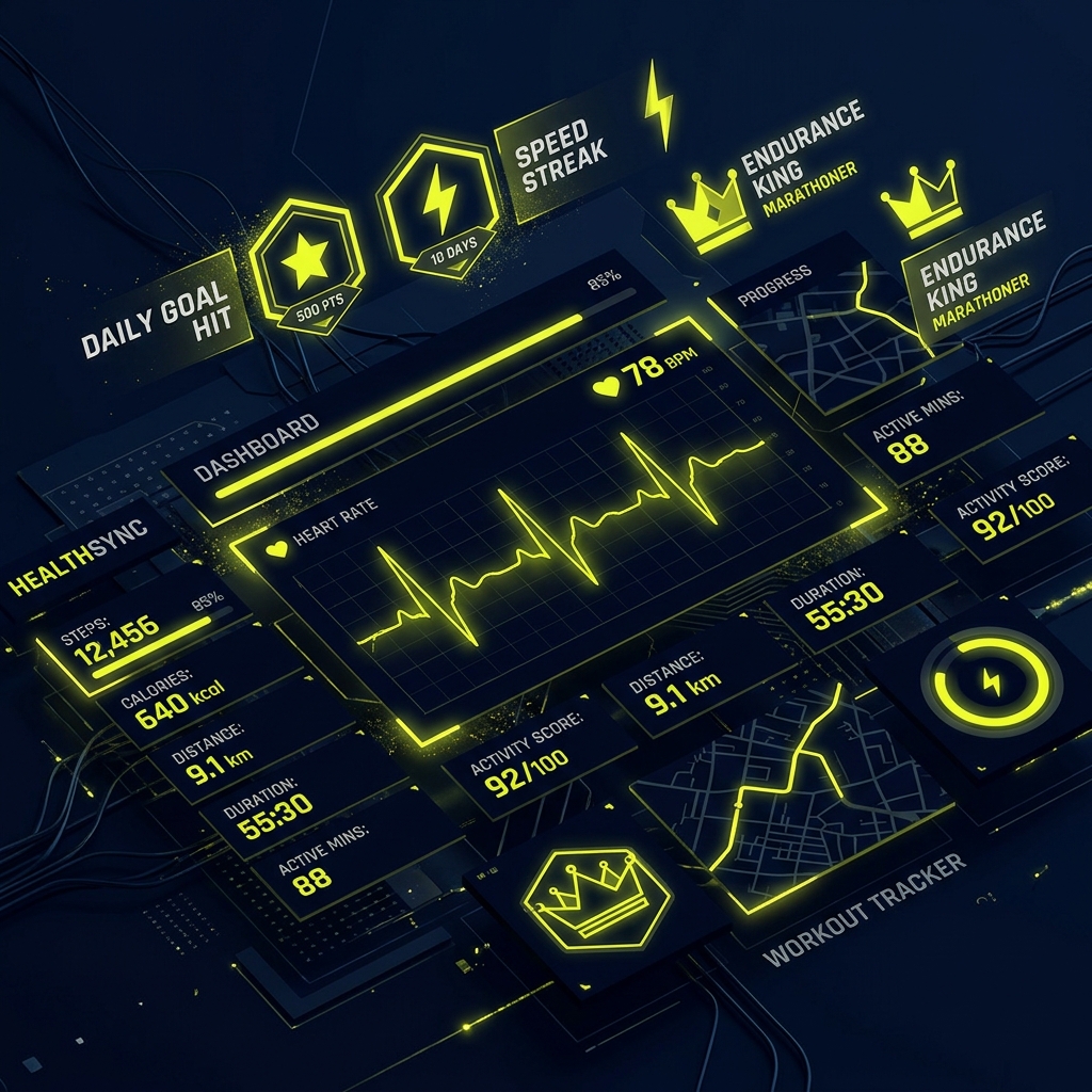 Gamification & Curated Workouts in Fitness Apps