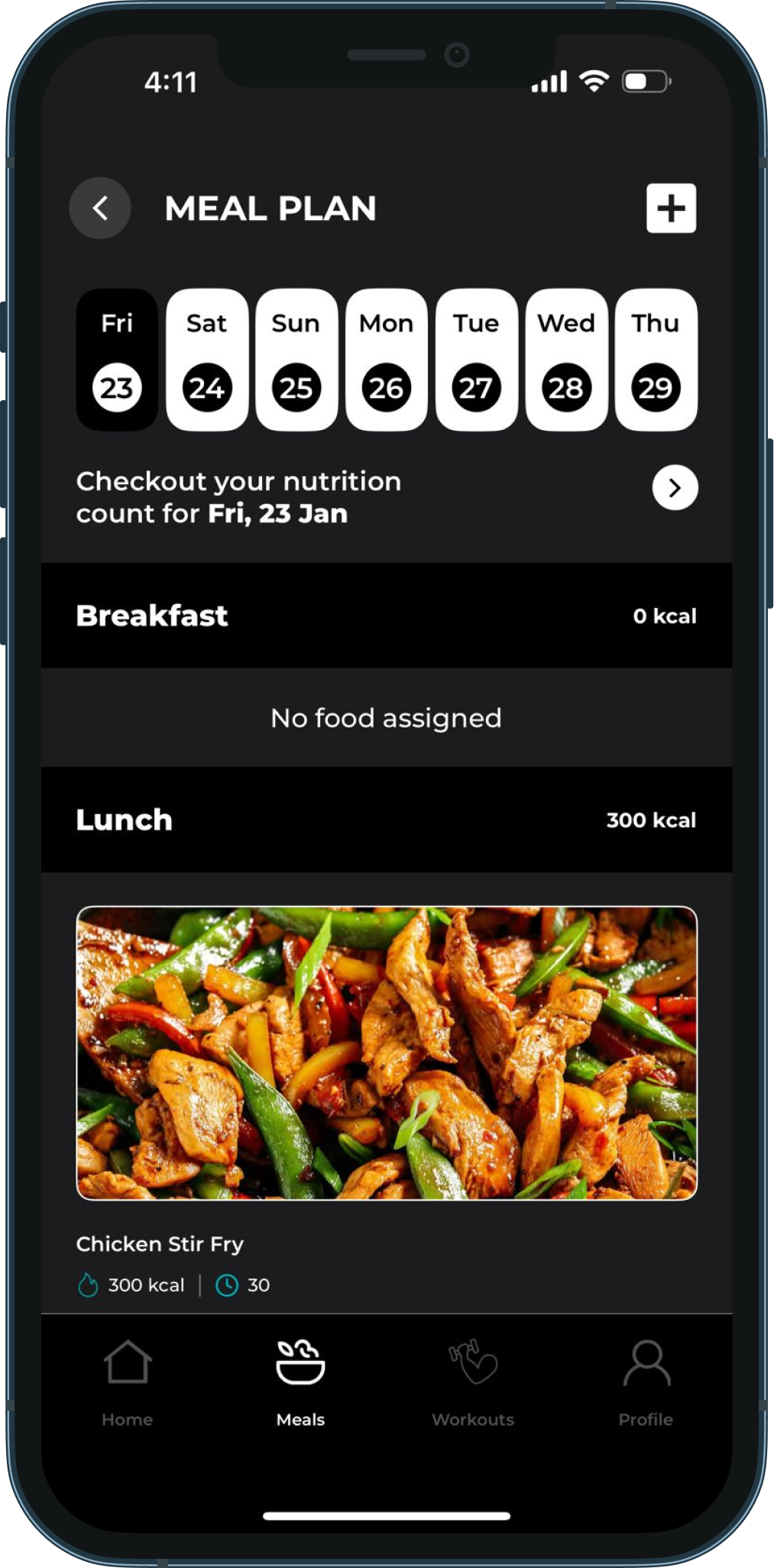 Coach Phil mobile meal plan